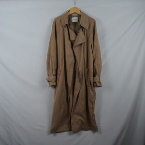 Aritzia Babaton Lawson Trench Coat, No Buttons, Tan Womens Medium
